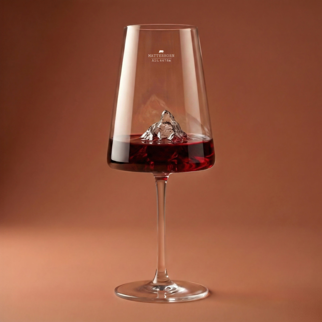 Bicchiere Vino TOPOGRAPHIC . Alaskan Maker