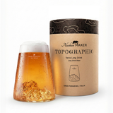 Bicchiere Long Drink TOPOGRAPHIC . Alaskan Maker