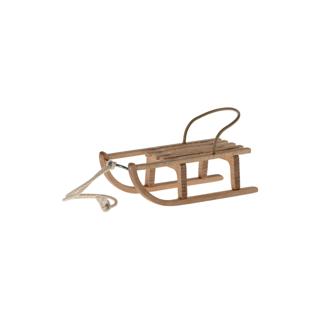 Slitta Legno Maileg