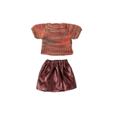 Gonna e Camicetta in maglia Maileg Topo Mamma