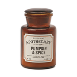 Candela in Barattolo di vetro Apothecary Pumpkin Spice - Paddywax