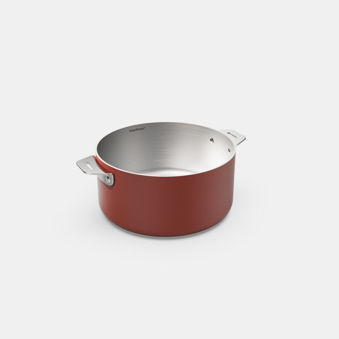 La Meravigliosa Casseruola Rossa Gamma Inox 20cm Cookut