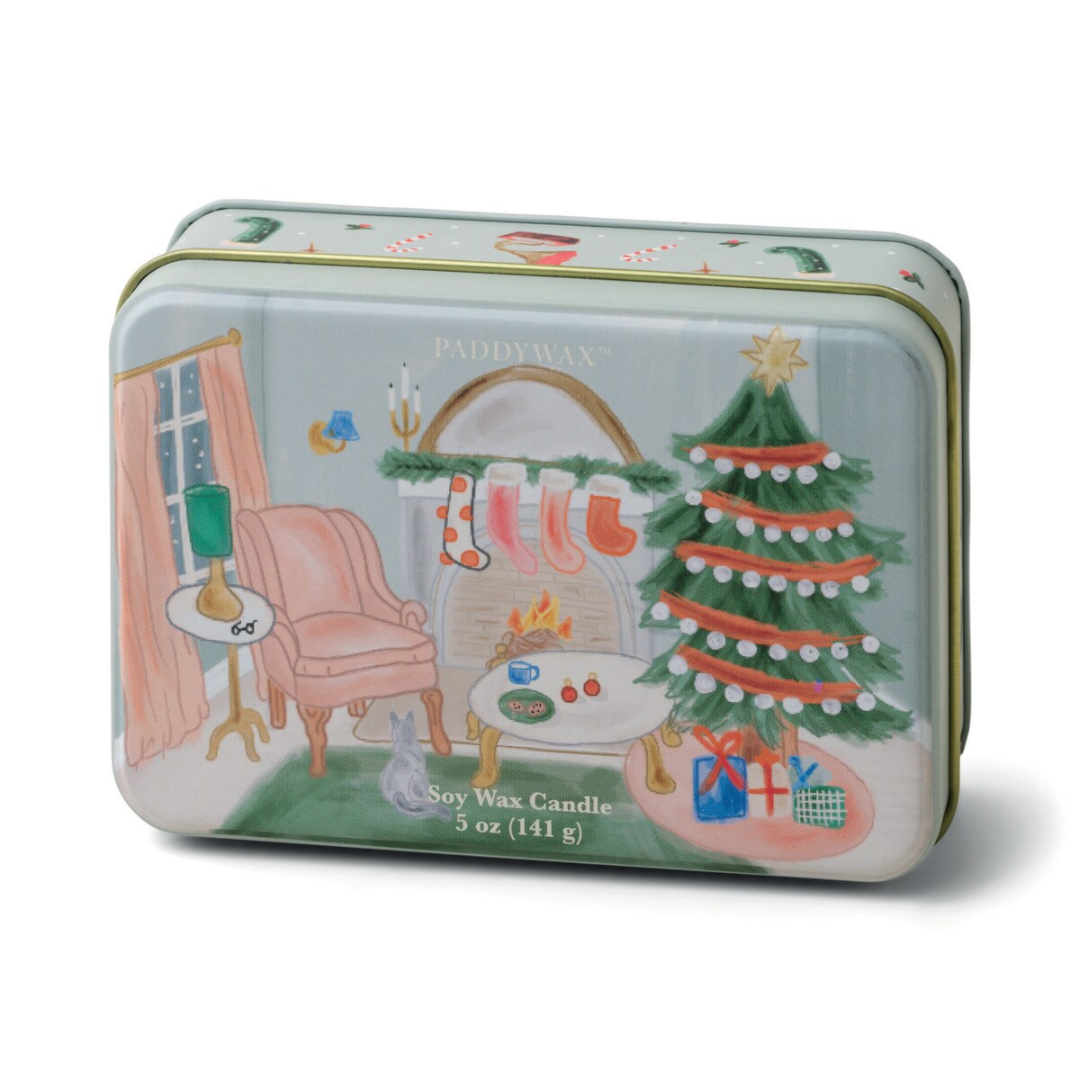 Candela natalizia Due stoppini Persimmon & Chestnut - Paddywax