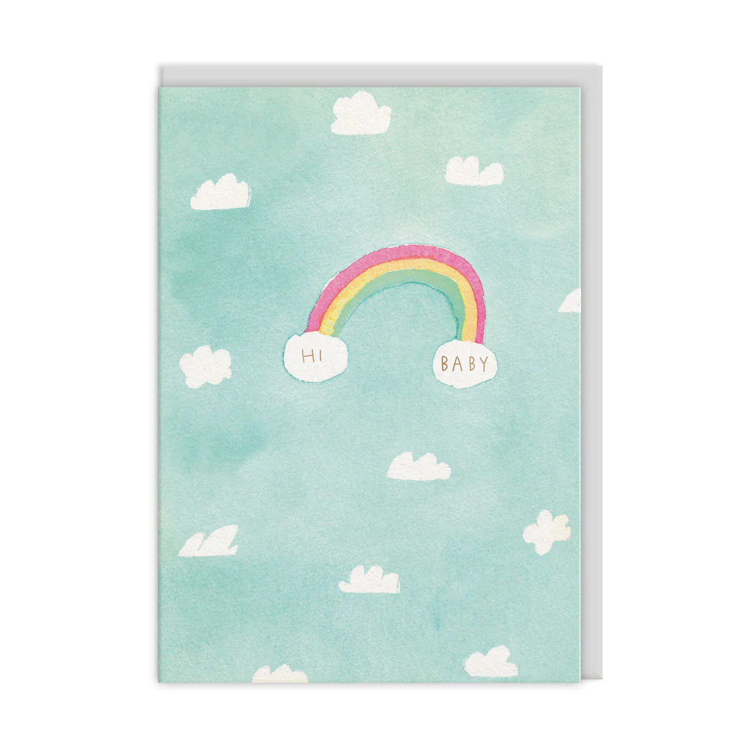 Ciao Baby Rainbow Biglietto di auguri - Ohh Deer
