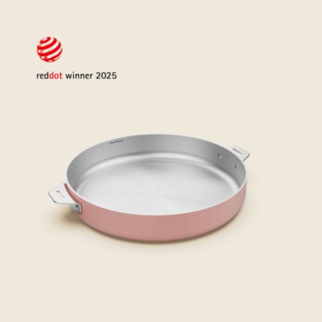 La Meravigliosa Saltapadella Rosa Gamma Inox 28cm Cookut