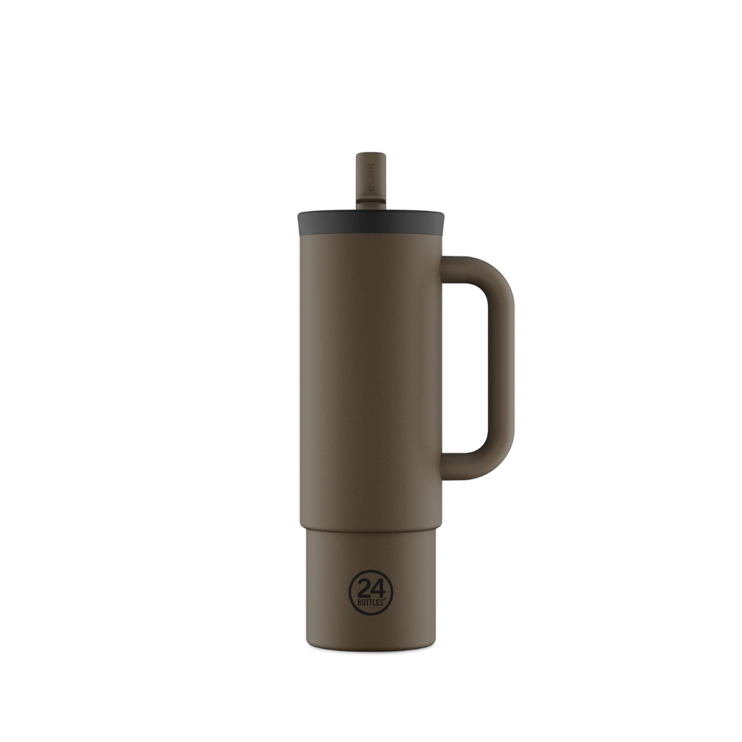 Straw Cup 800ml Clima 24Bottles - Mocha