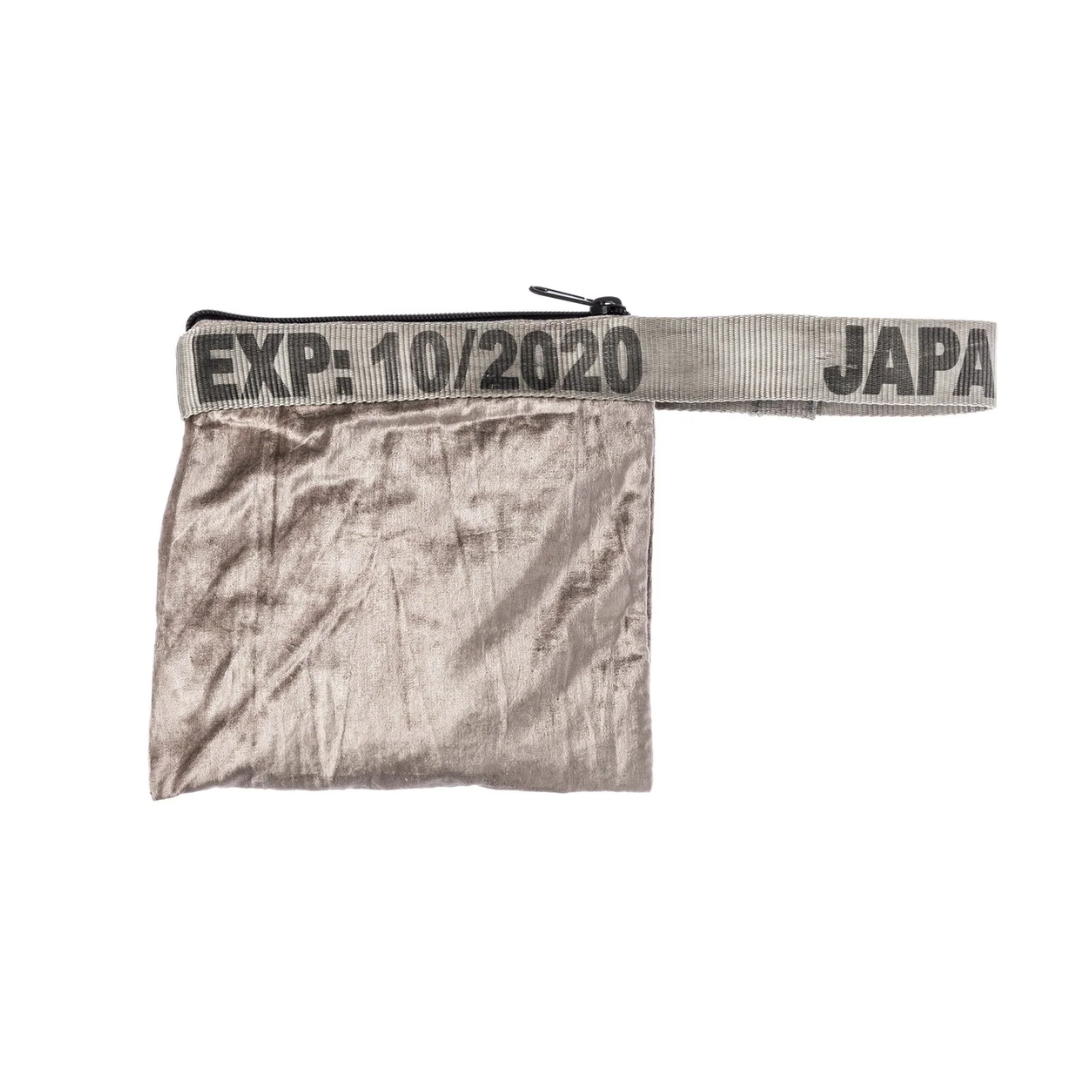 Vintage Sling Belt Pouch Argento - Puebco