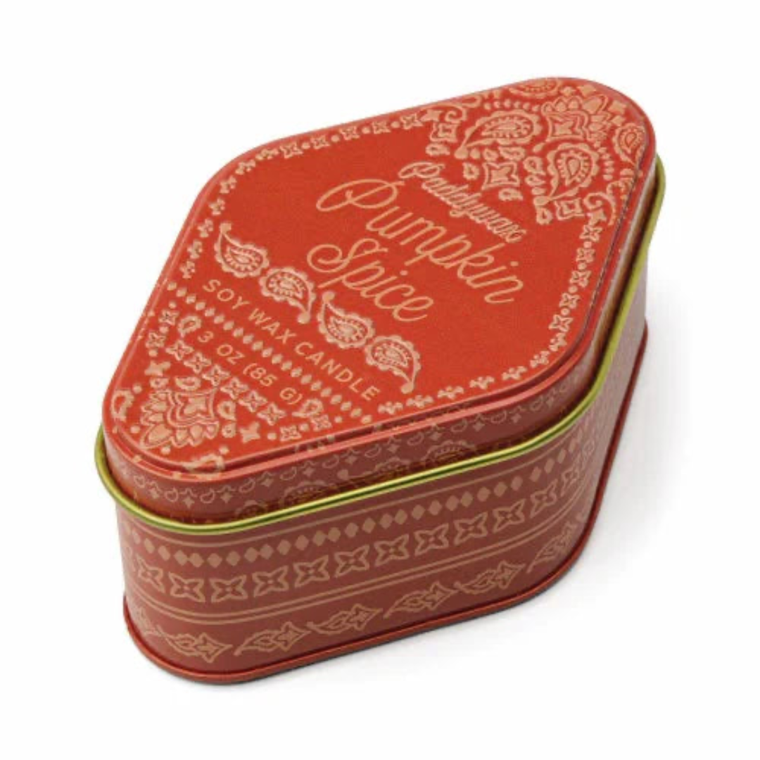 Candela Paddywax Station Tin - Pumpkin Spice 99g.