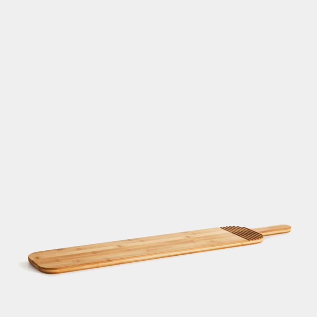 Tagliere Portata con manico bamboo 54x20x1,5 Segaform