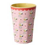 Tazza Alta - Rosa - Snoopy - Rice