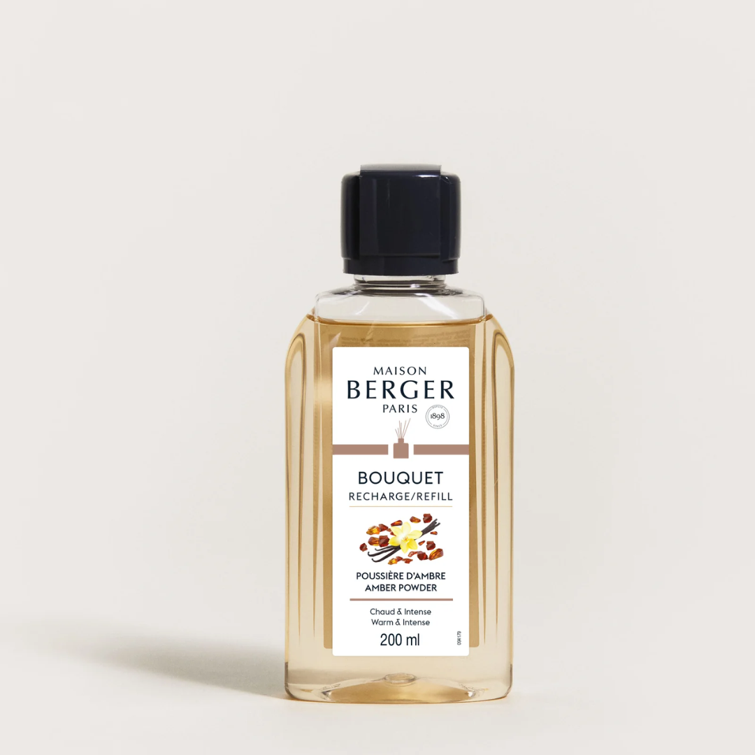 Ricarica Bouquet Profumato Maison Berger - Polvere d'Ambra 200ml.