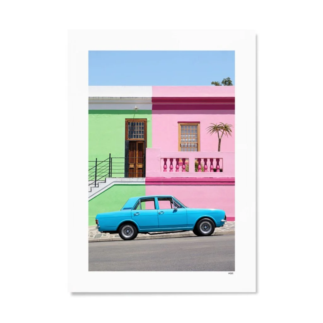 Stampa Wijck Cape Town Colorful Photography 40x50 cm