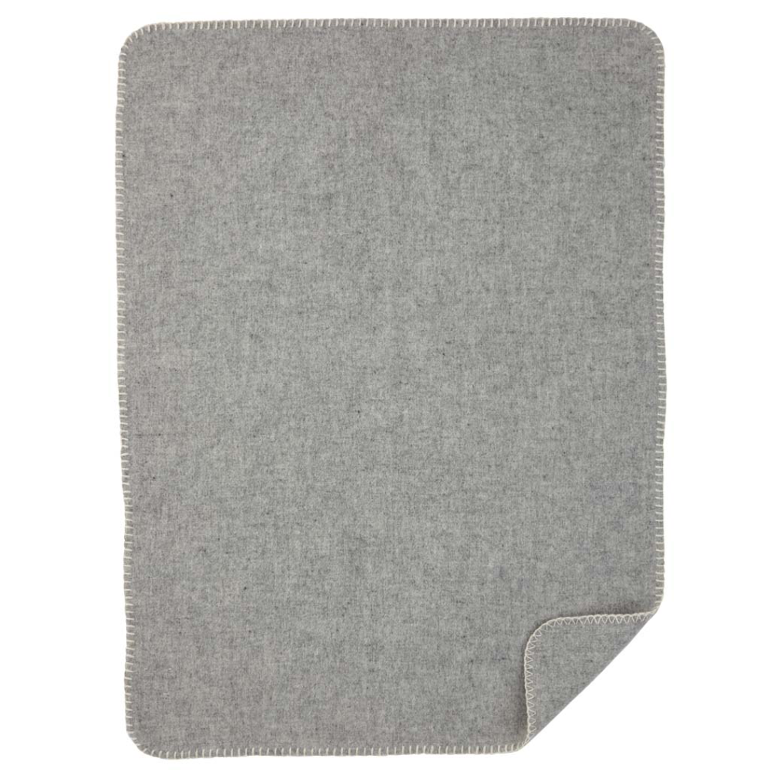 Copertina Soft Wool Baby Klippan - Grigio