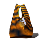 Borsa in tessuto per cravatte Arancio / Blue Navy - Puebco