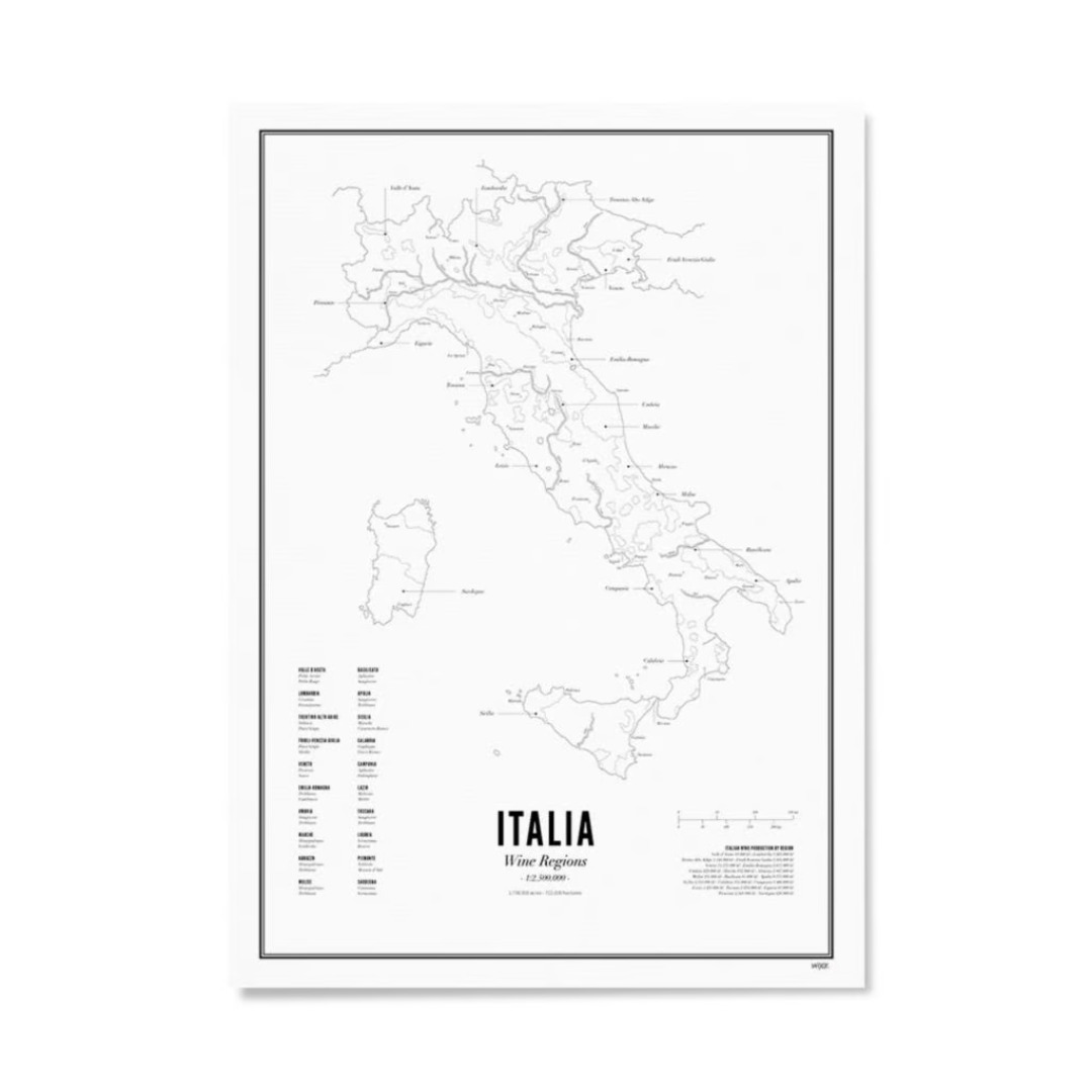 Stampa Wijck Italy Wine Region