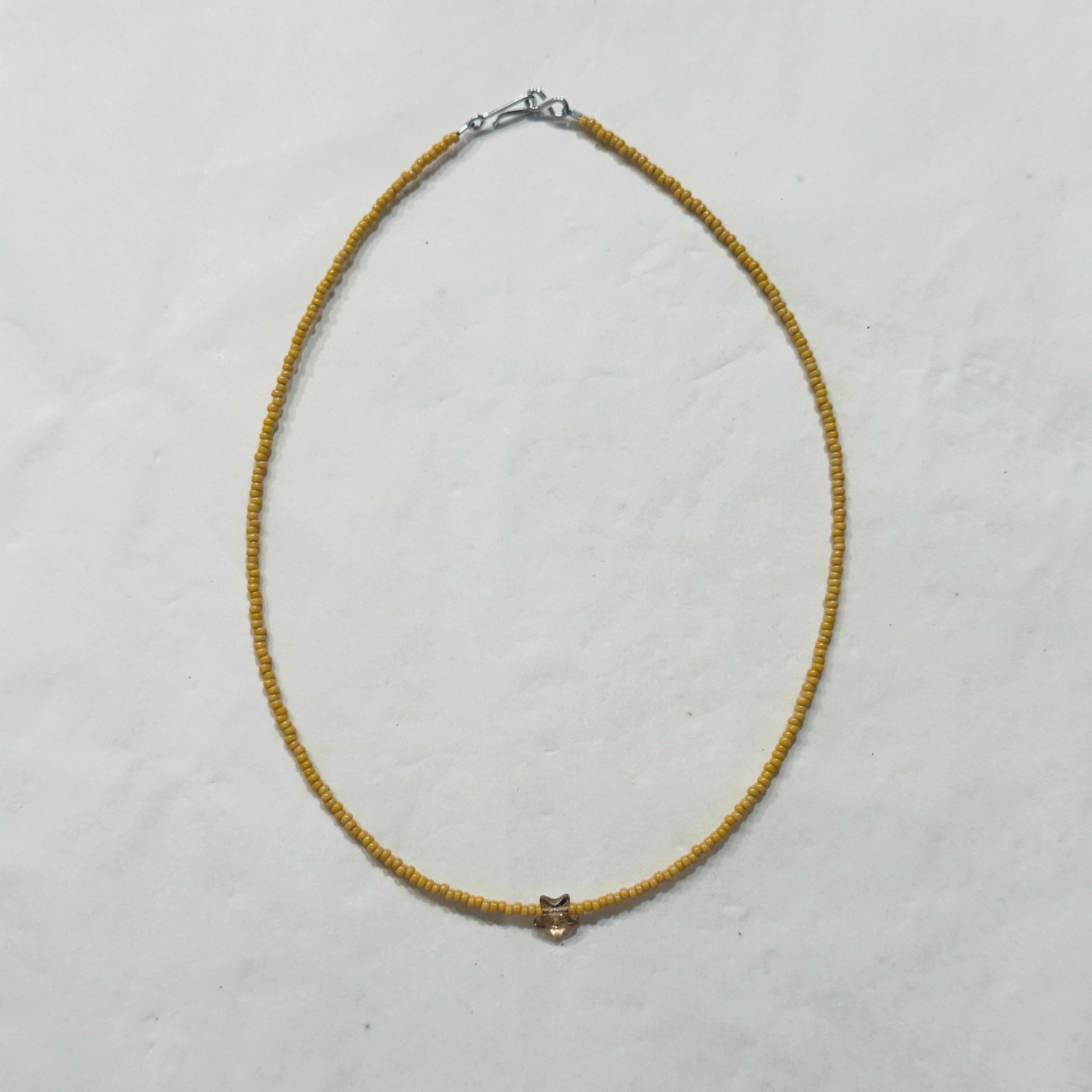 Collana Perline con Ciondolo in Cristallo - Fabidi
