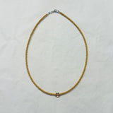 Collana Perline con Ciondolo in Cristallo - Fabidi