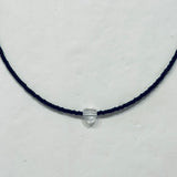 Collana Perline con Ciondolo in Cristallo - Fabidi